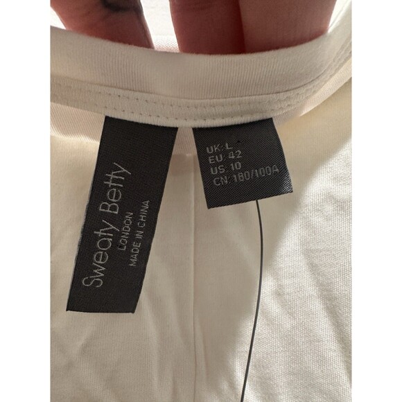 Sweaty Betty White Twist Front Tank Top - Picture 3 of 4